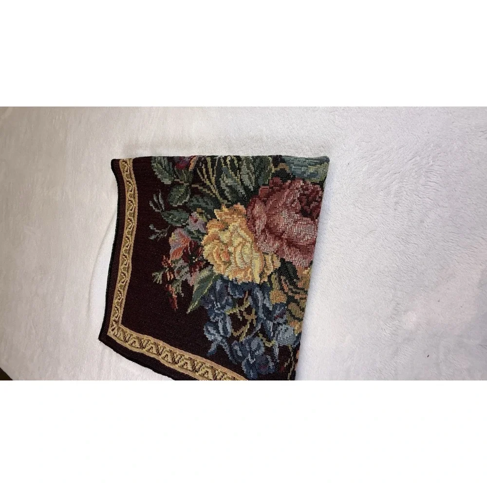 Vintage European Style Fruit Floral Tapestry Textile Wall Hanging